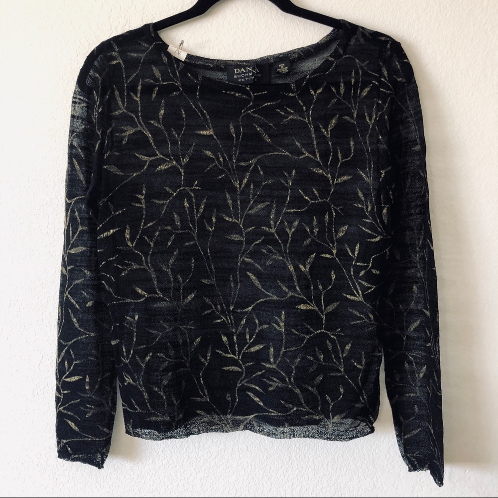 Lace floral designed blouse